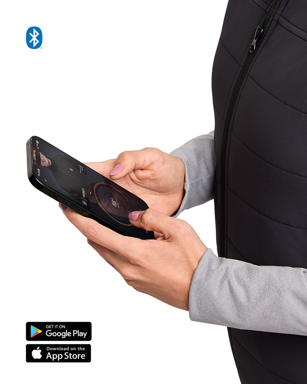 Sagney™ Heated Puffer Jacket with ewool® 20 for women
