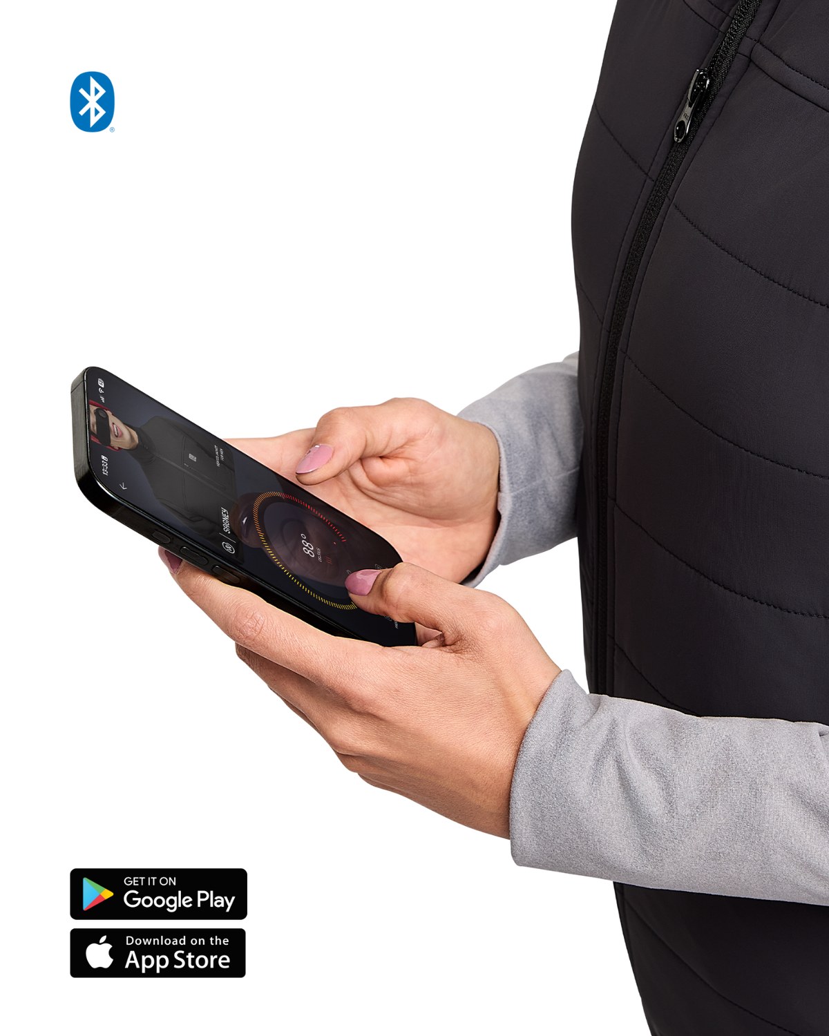 Sagney™ Heated Puffer Jacket with ewool® 20 for women